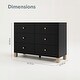 preview thumbnail 44 of 50, Storkcraft California 6 Drawer Dresser - GREENGUARD Gold Certified, Interlocking Drawer System