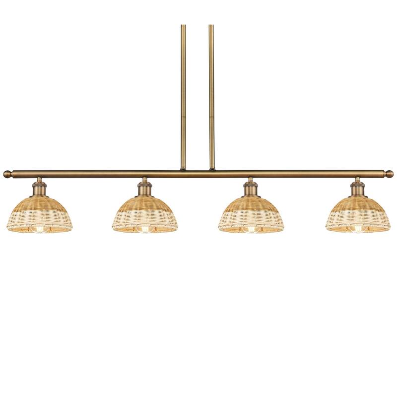 Innovations Lighting 516-4I-8-48 Bristol Natural II Linear Bristol - Brushed Brass / Natural