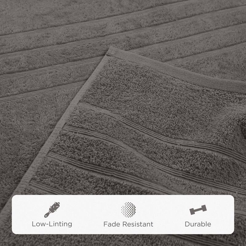 Martex Ultimate Performance Cotton Low-Lint Soft Absorbent Towel Set