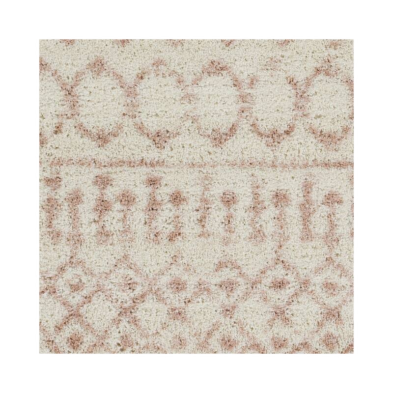 Livabliss Aliyah Shag Moroccan Tribal Area Rug
