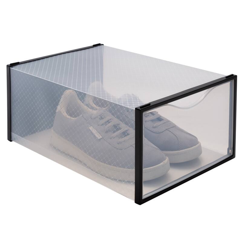 Simplify Set of 12 Stackable Shoe Boxes - 13.15"x 9"x 5.7"