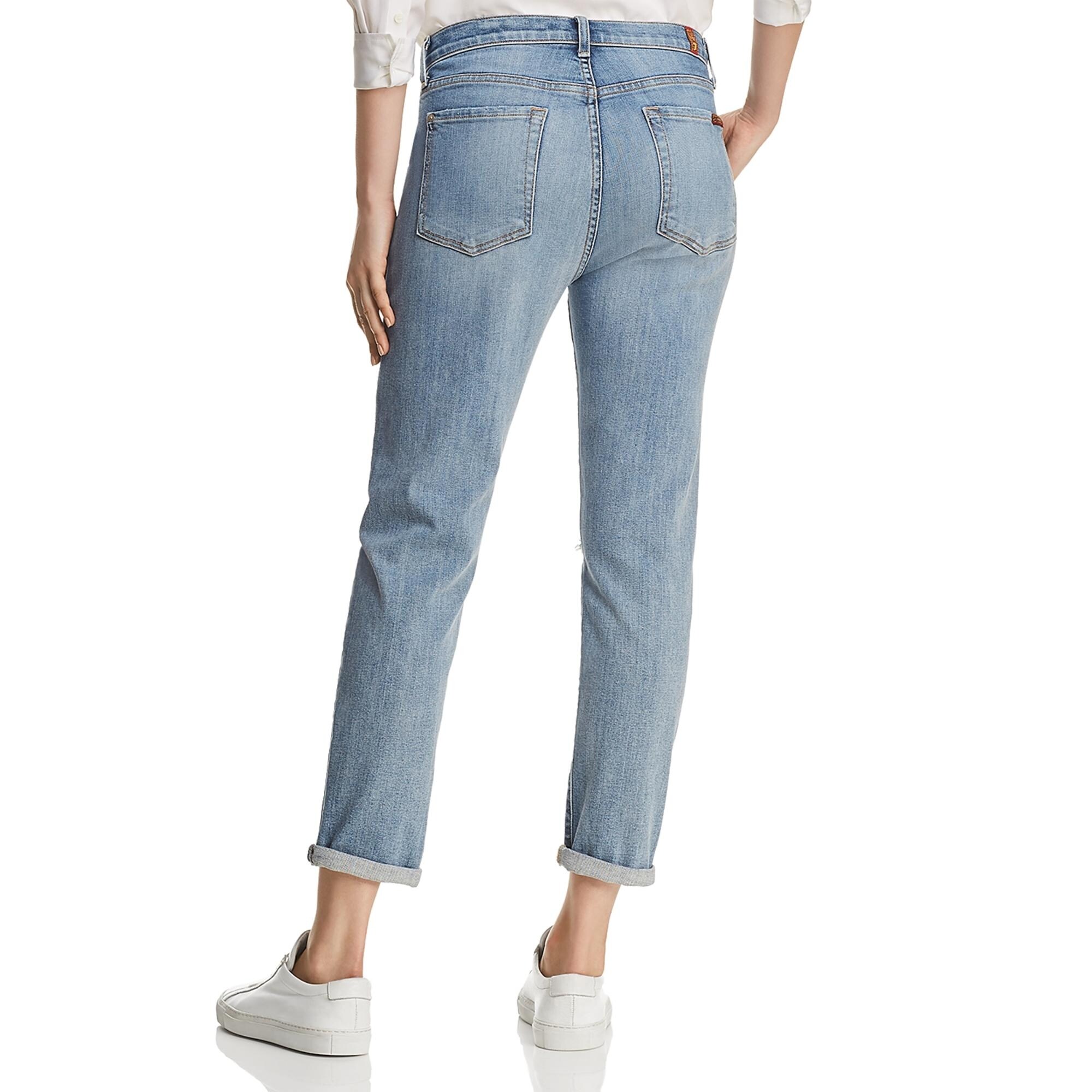 7 for all mankind josefina skinny boyfriend distressed