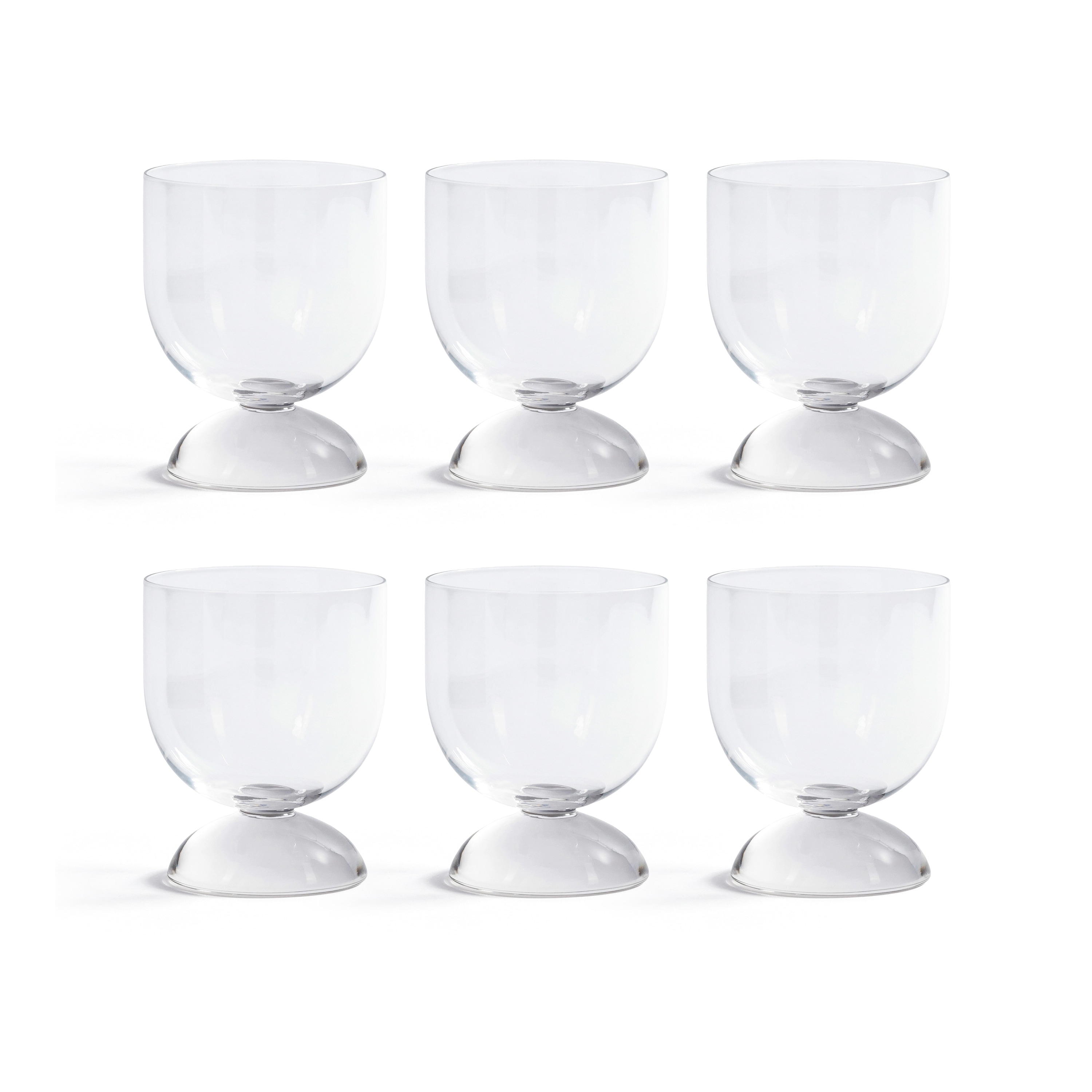 Madrid Glass Tumblers, Set of 6
