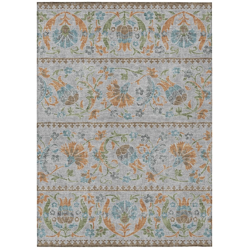 Machine Washable Indoor/ Outdoor Global Alix Chantille Rug