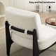 preview thumbnail 53 of 52, Modern Teddy Slipper Chair Armless Lounge Sofa