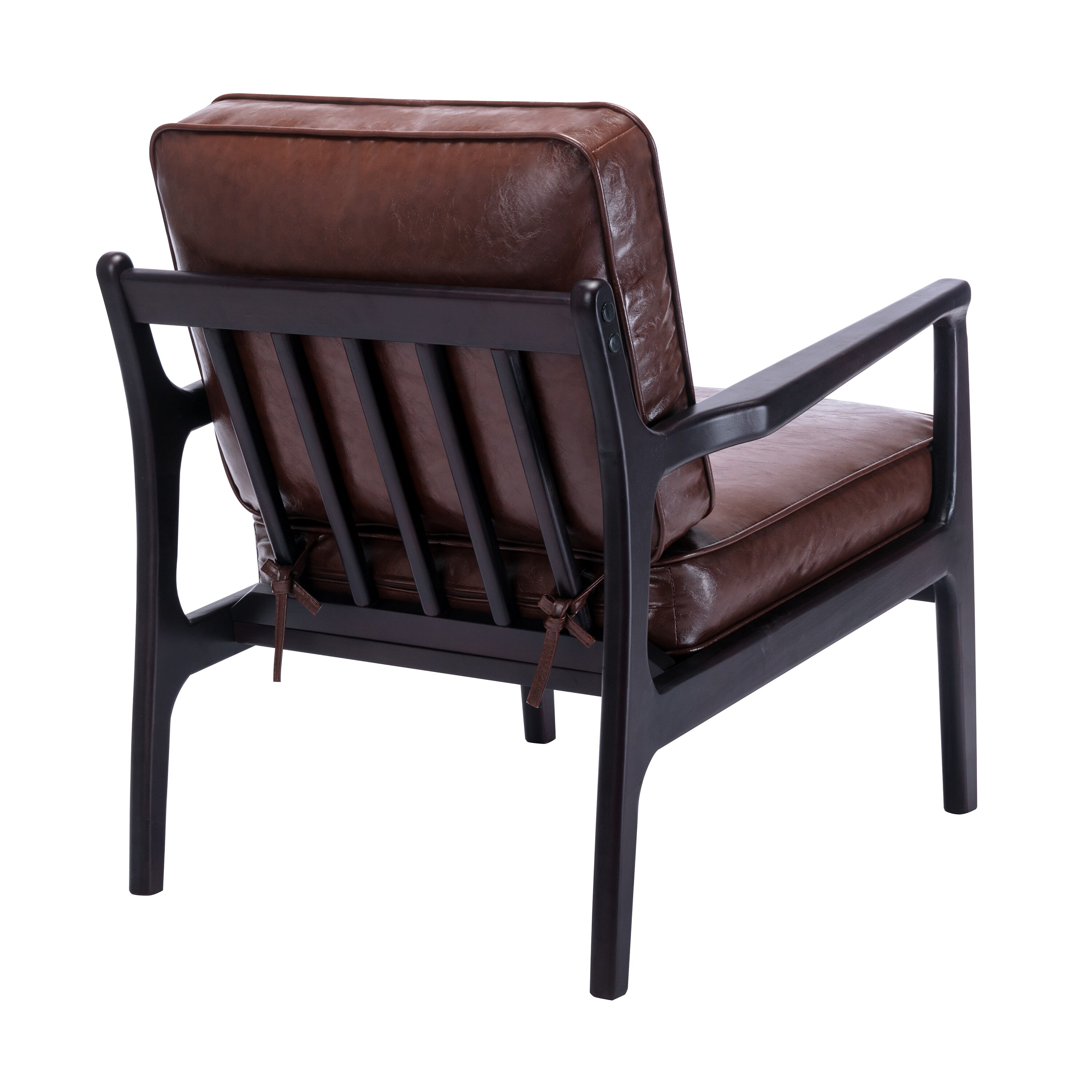 Mid Century Modern Accent Wood Frame Chair Bed Bath Beyond