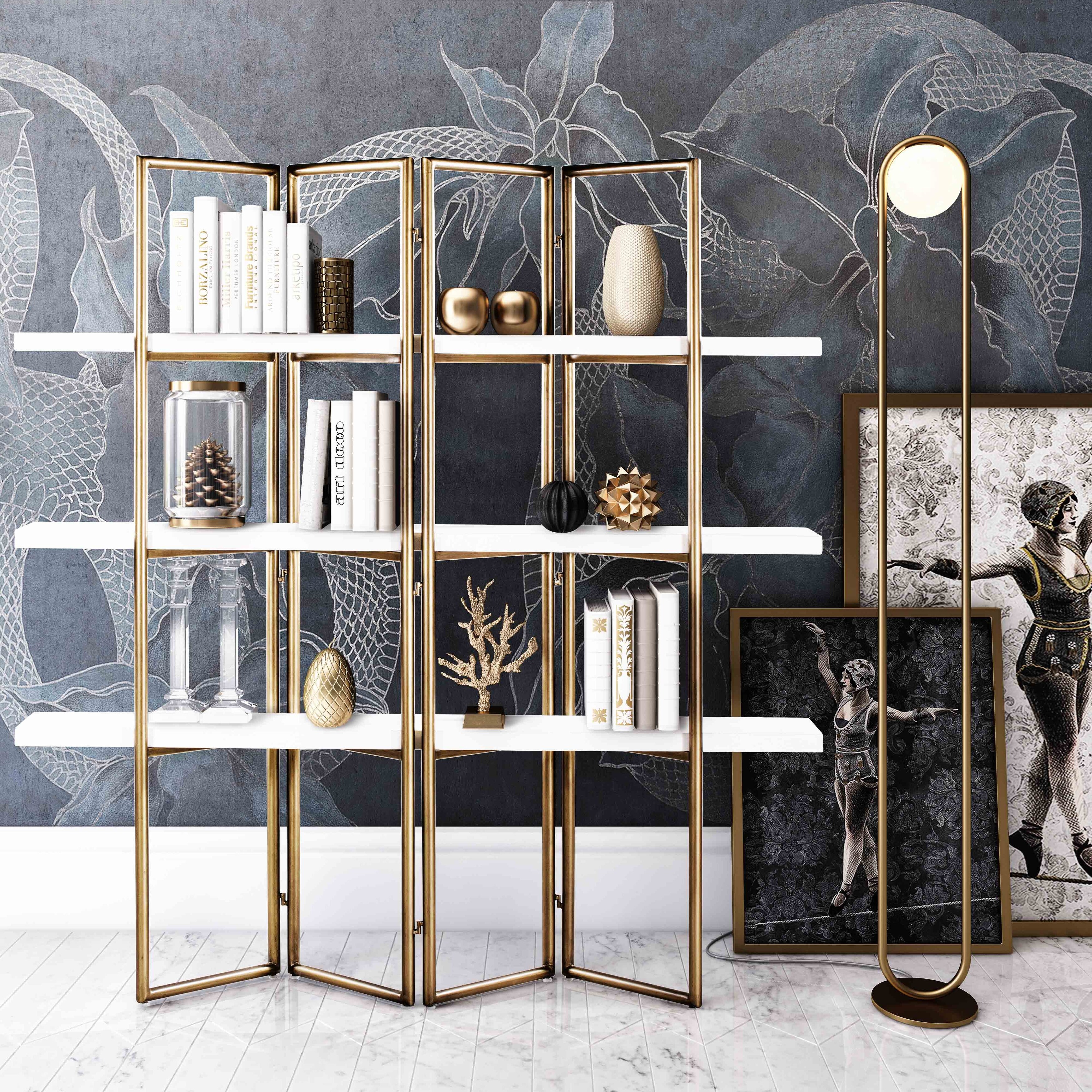 Shop Silver Orchid Acker Handmade Concrete Bookcase Overstock 26457854