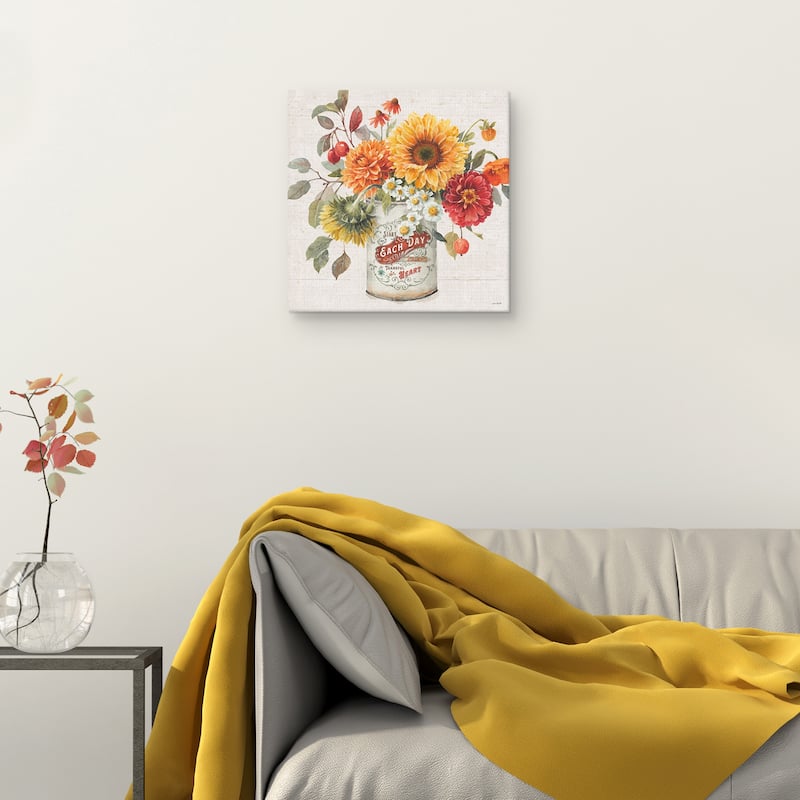 Autumn in Bloom III by Lisa Audit Canvas Art Print