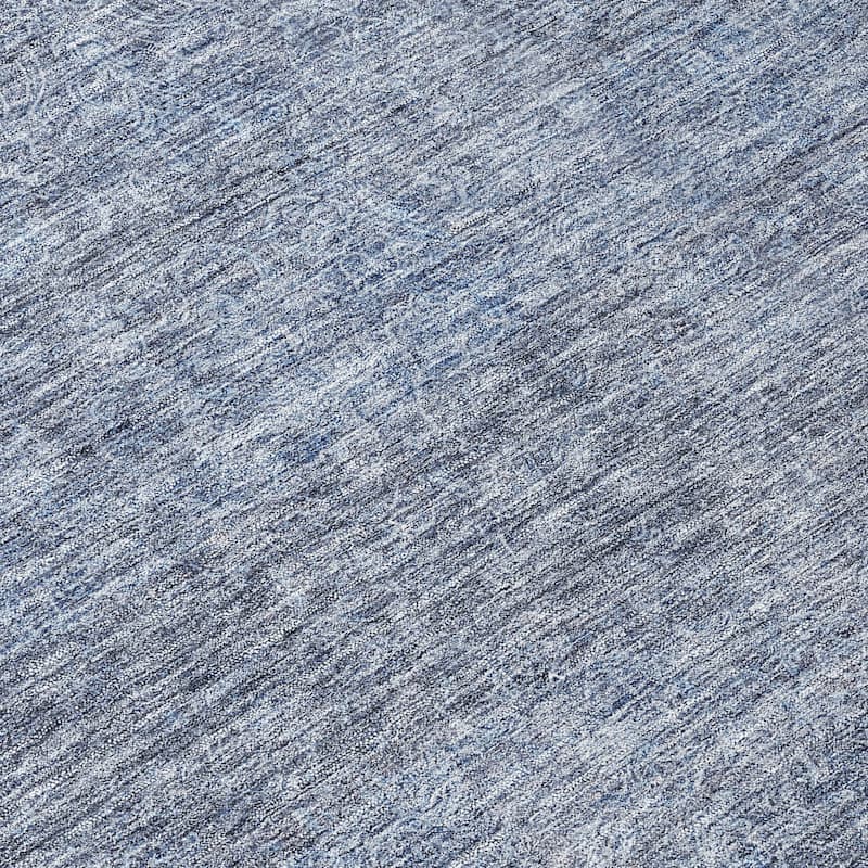 Machine Washable Indoor/ Outdoor Ombre Solid Chantille Rug
