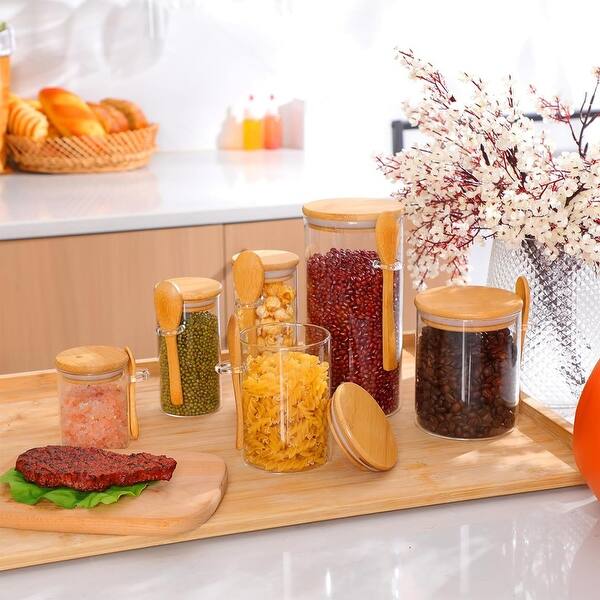 Pieces of Glass Storage Jars Bed Bath & Beyond 39467217