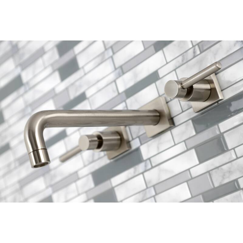 Kingston Brass Concord 3-Hole Wall Mount Roman Tub Faucet