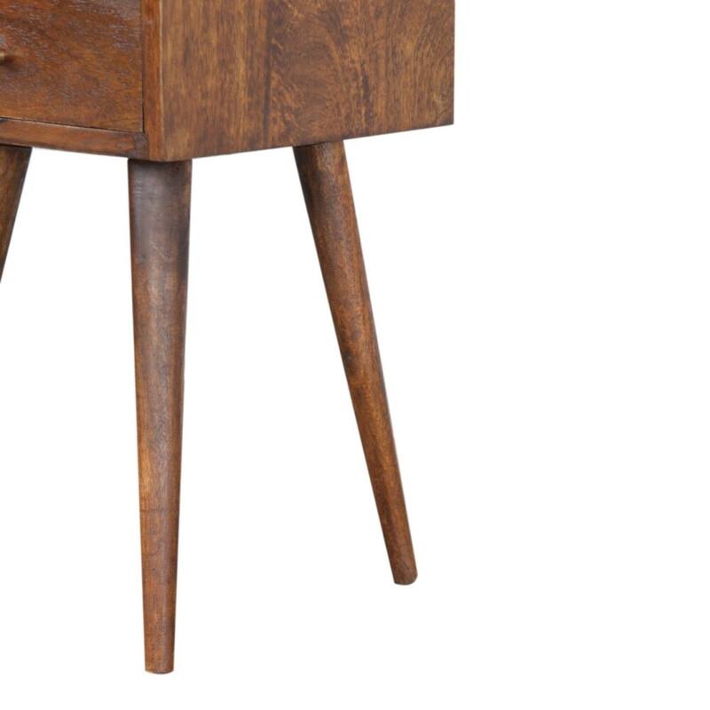Artisan Furniture Solid Wood Mini Chestnut Nightstand
