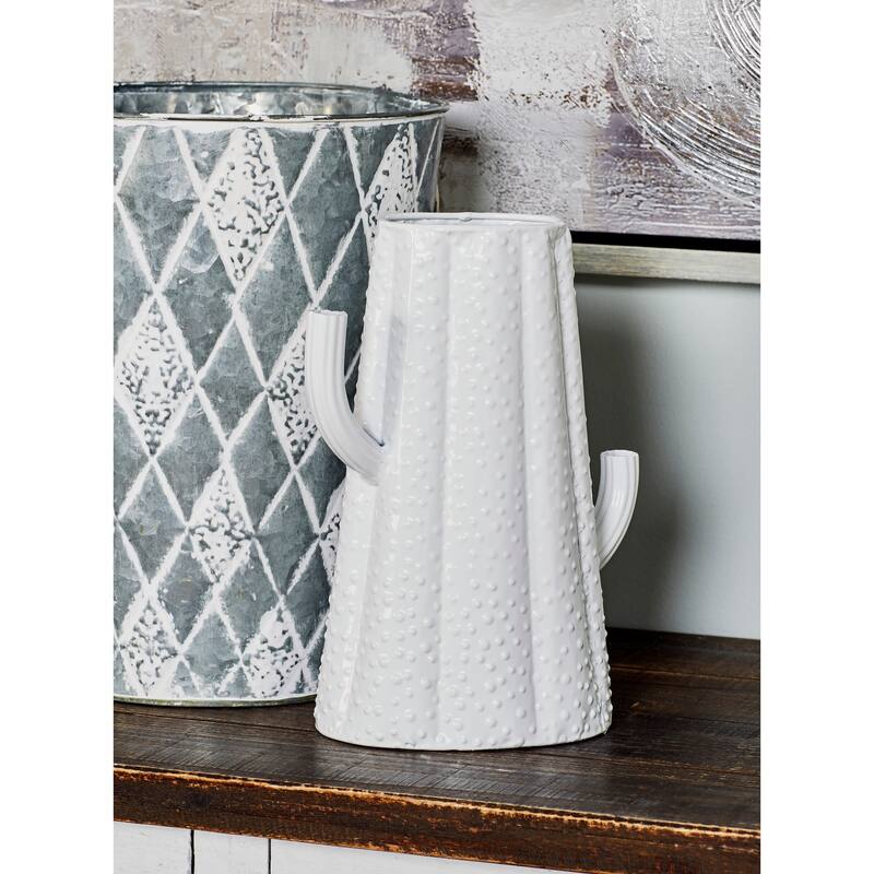 10 X 4 inch Modern Iron Cactus Vase