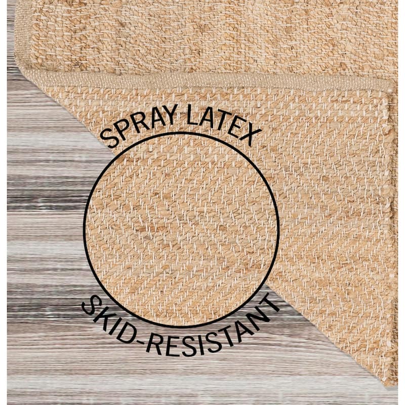 Nautica Jute Handmade Modern Home Decor Accent Rug