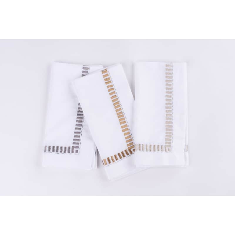 Serena, Cotton, Dinner Napkin Set (Set of 4)