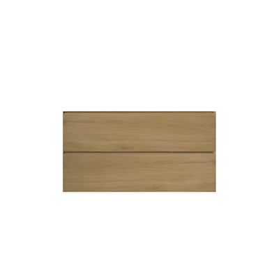 GDFStudio - Alice 36'' Wall-Mounted Bathroom Vanity Cabinet with Two Drawers,Pre-Assembled (Basin Not Included) - 36"