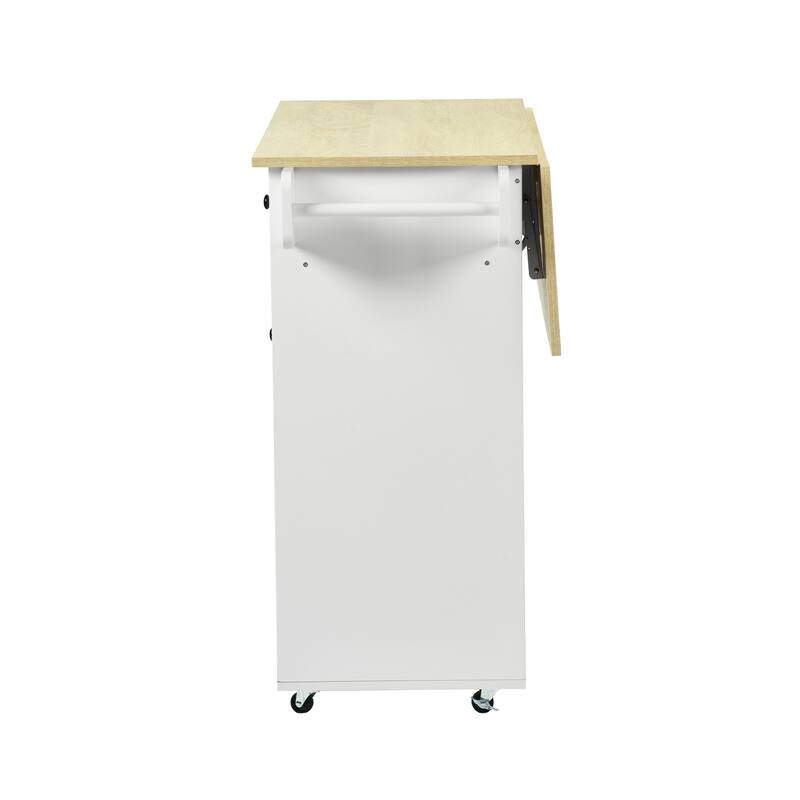 Homy Casa Mobile File Cabinet with Drawers and Storage, White