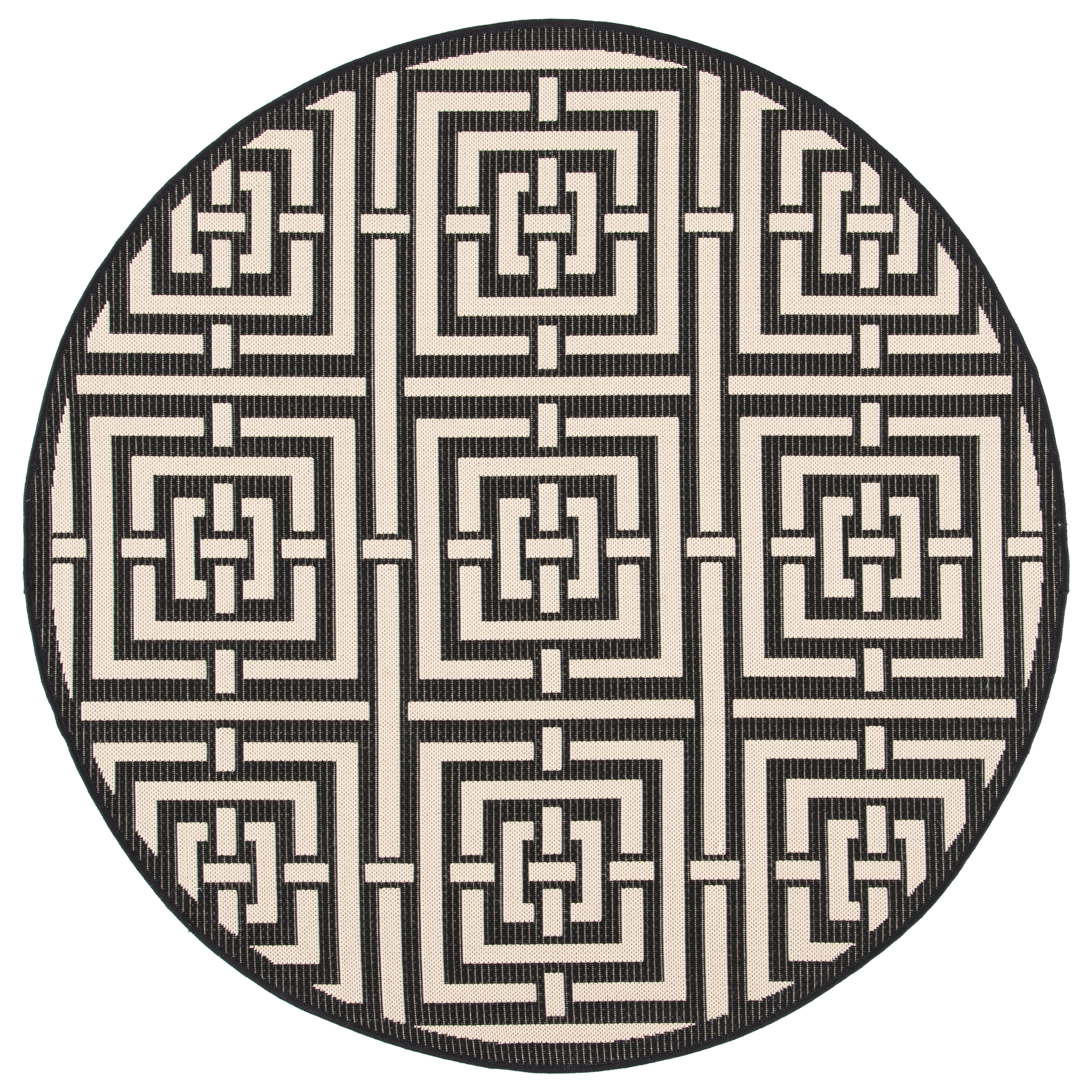 SAFAVIEH Courtyard Ginger Indoor/ Outdoor Waterproof Patio Backyard Rug