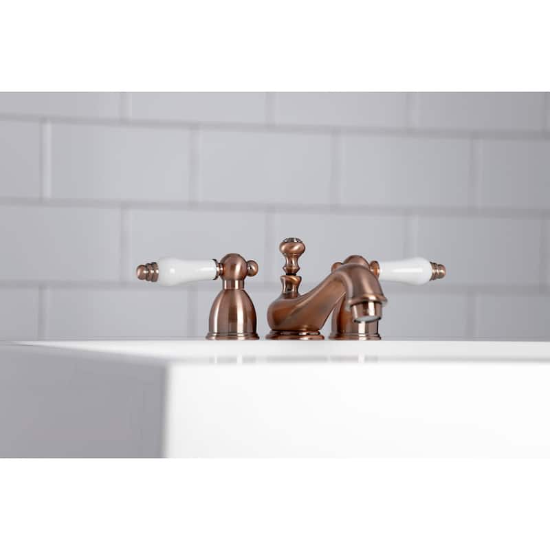 Kingston Brass Restoration 1.2 GPM Deck Mounted Widespread Bathroom
