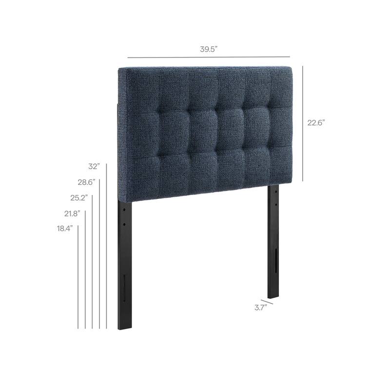 Lily Upholstered Fabric Headboard