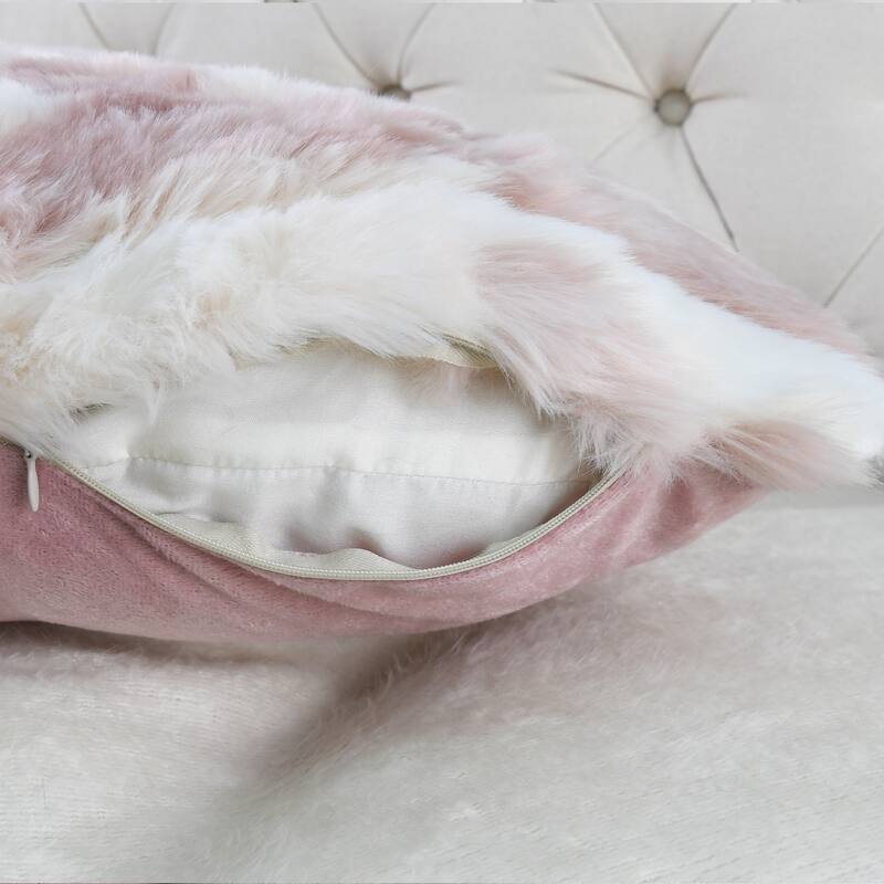 Jacquard FauxFur 2 Piece Set Pillow Shell