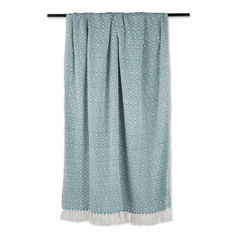 DII Stone Double Diamond Throw