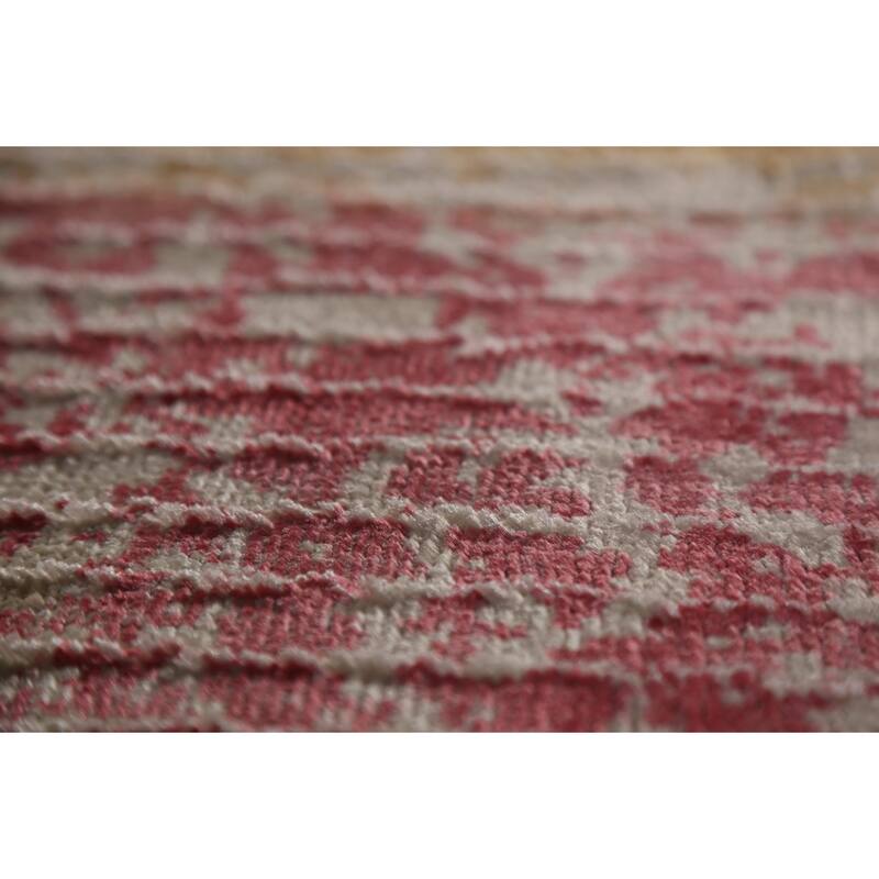 Contemporary Abstract Oriental Foyer Rug Hand-Knotted Wool Carpet - 2'0"x 3'0"