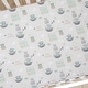 preview thumbnail 3 of 3, Lambs & Ivy Star Wars Cozy Friends Baby Yoda/Grogu Fitted Crib Sheet