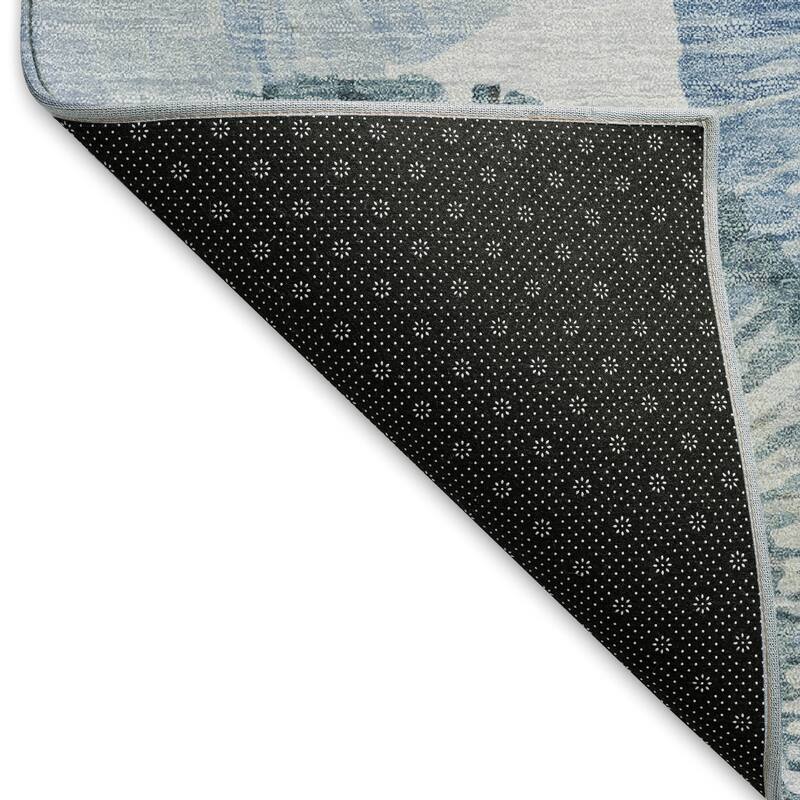 Machine Washable Indoor/ Outdoor Contemporary Devaughn Chantille Rug
