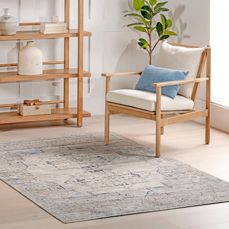 Nuloom Lolita Faded Machine Washable Indoor/Outdoor Area Rug