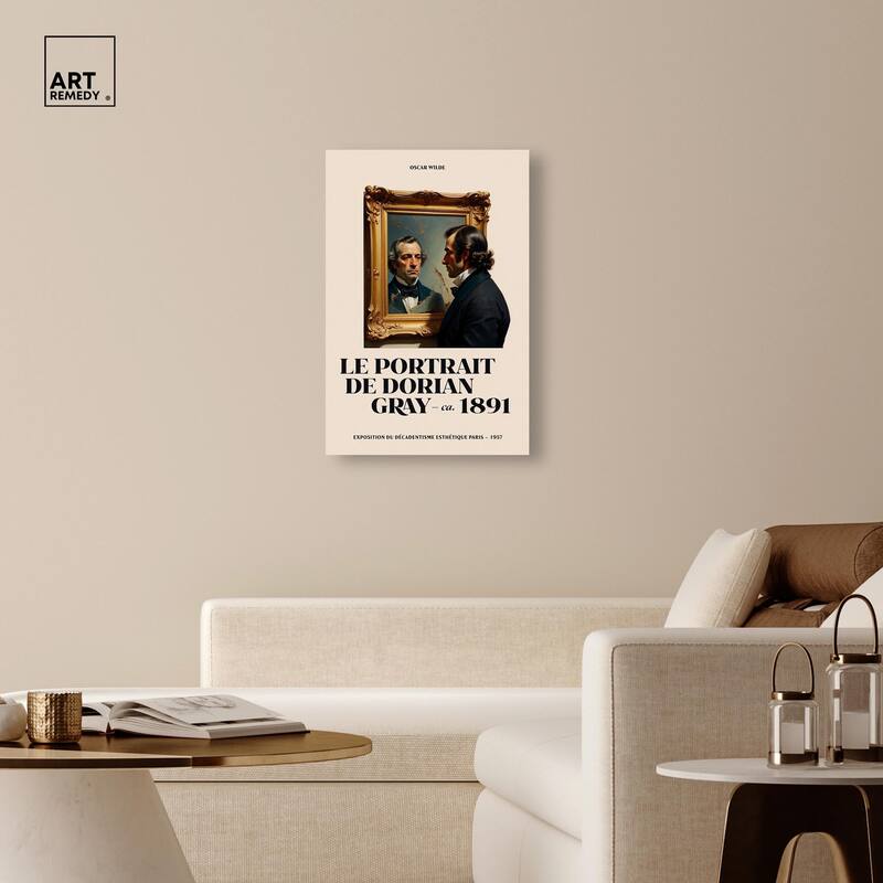 Decadent World of Dorian Gray Canvas by Art Remedy, Gallery Wrapped