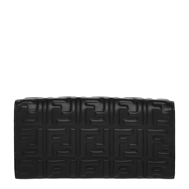 Fendi Baguette Continental Chain Wallet