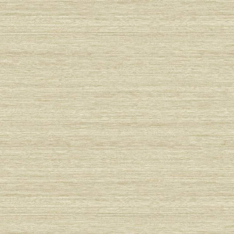 Seabrook Designs Shantung Silk Embossed Vinyl Unpasted Wallpaper - 27 in. W x 27 ft. L - Rye
