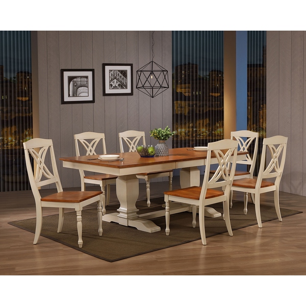 7 piece pedestal dining set shop