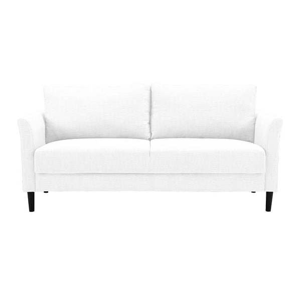 Living Room Sofa Mid Century 3 Seater Sofa Chair with Flared Arms