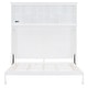 preview thumbnail 9 of 28, Murphy Bed Wall Bed with Top Shelves & USB