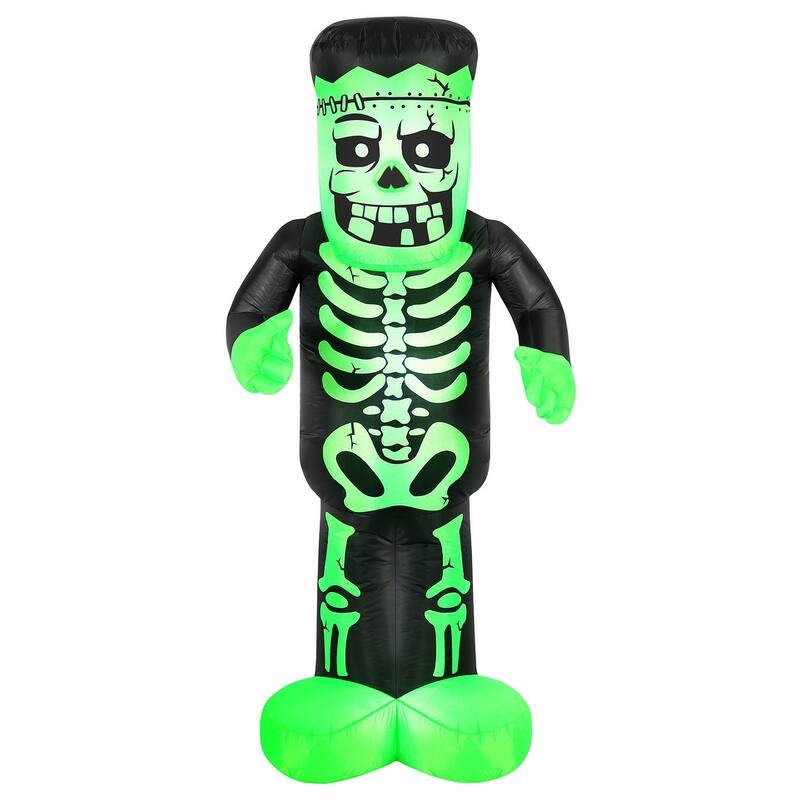 7' Inflatable Skeleton Monster