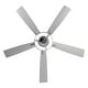 preview thumbnail 11 of 19, Parrot Uncle 52" Chrome Modern Unique LED Dimmable Ceiling Fan with Light and Remote