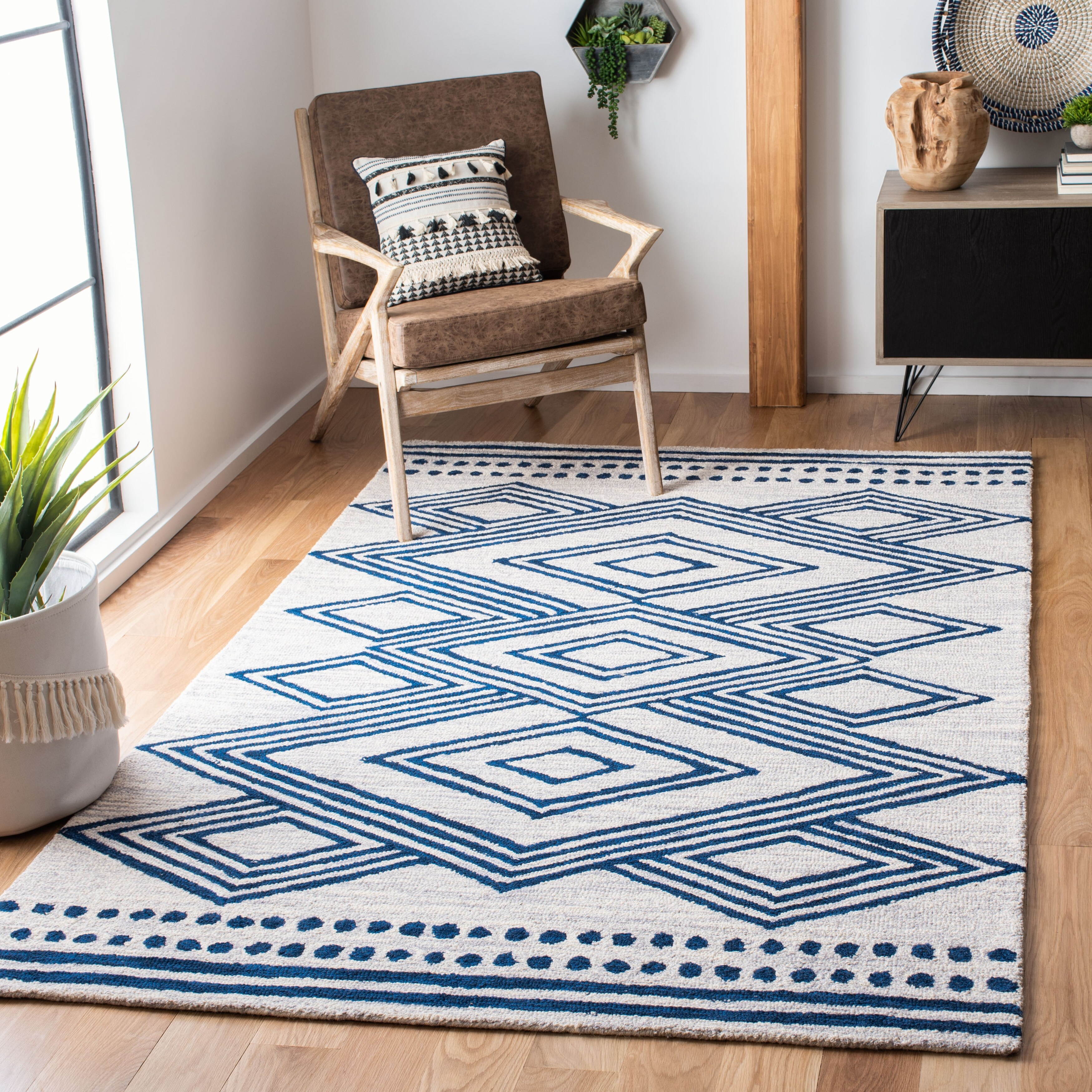 Supreme Shag Rug - Light Blue - (8'X10') - Safavieh