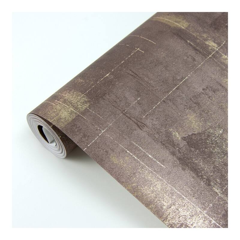 Brewster Ozone Brown Texture Wallpaper - 21 x 396 x 0.025