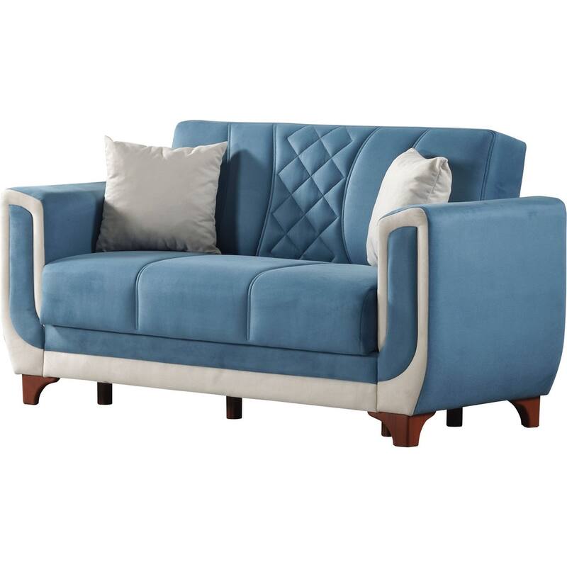 Elvira 2 Pieces Living Room Sets 1 Sofa 1 Loveseat