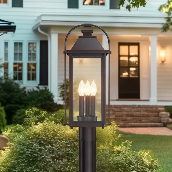 Brits 3-Light Outdoor Pier Mount Light Lantern Head - On Sale