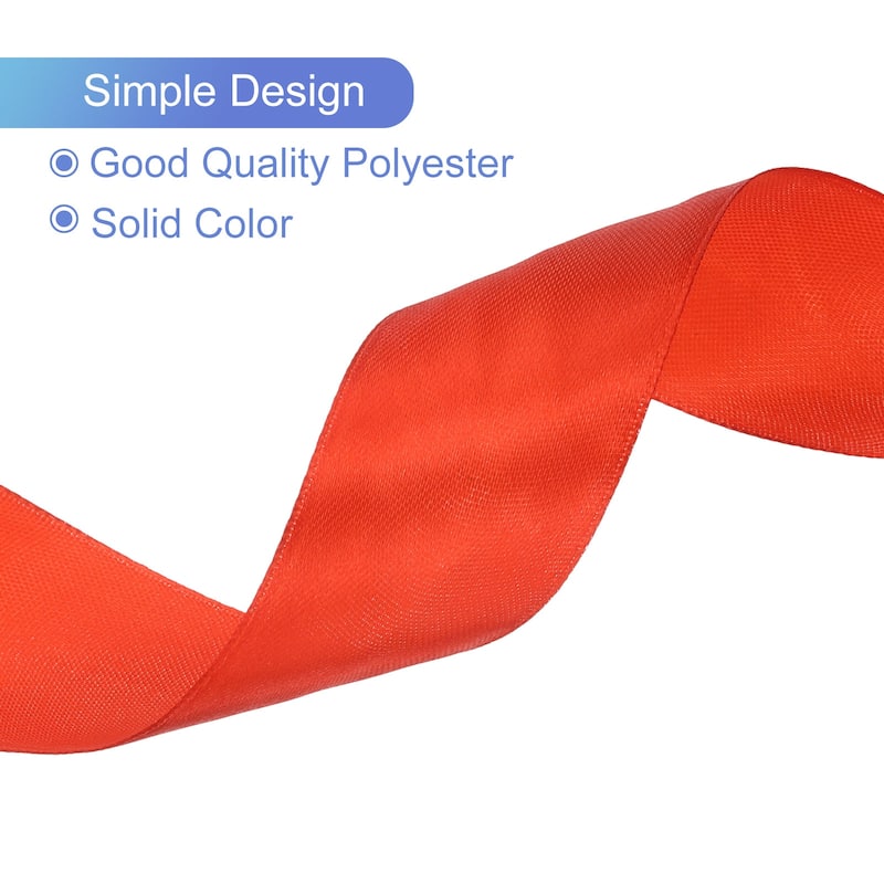 24 Yards Satin Ribbon Polyester for Gift Decoration
