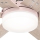 preview thumbnail 10 of 24, Hunter 44" Pacer Ceiling Fan with LED Light Kit and Handheld Remote - Modern Farmhouse, Transitional