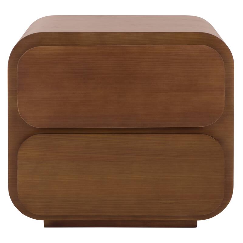 SAFAVIEH Couture Herald 2-Drawer Wood Nightstand
