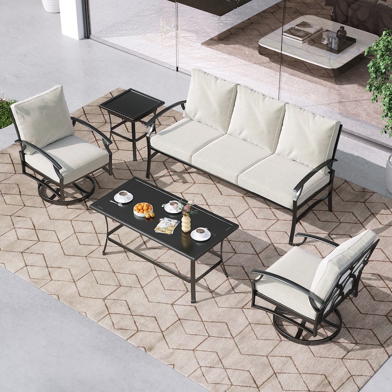 DREAMSIDEA Outdoor Furniture Conversation Patio Set