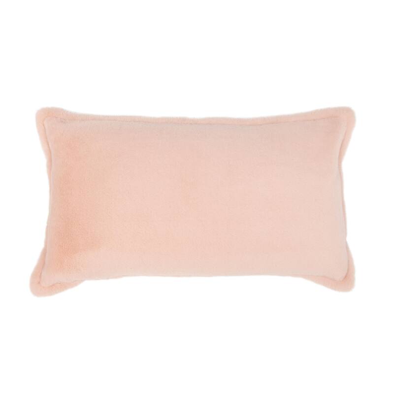 Villa by Classic Home Taiga Sherpa Fabric Throw Pillow