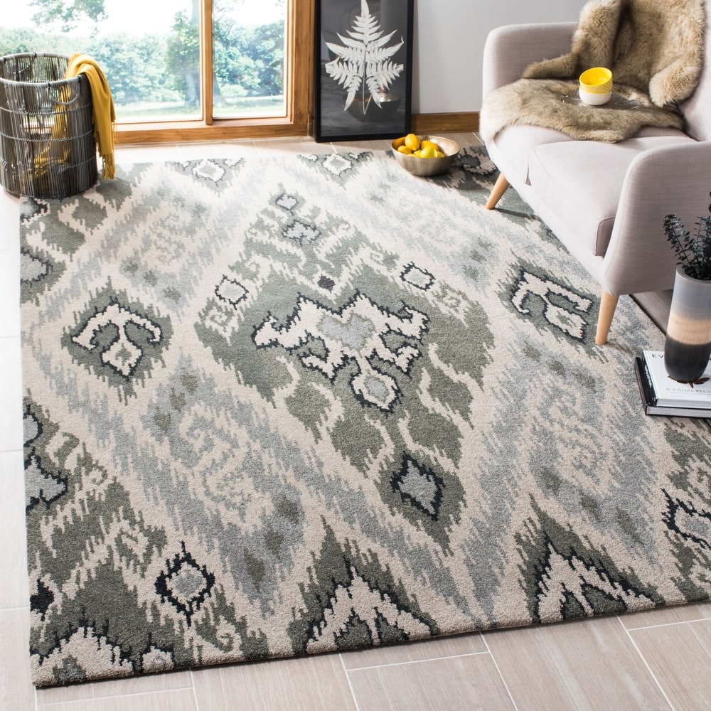 SAFAVIEH Handmade Capri Costantina Modern Wool Rug