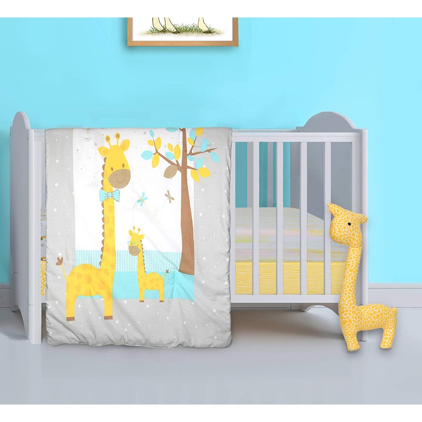 2 piece crib set