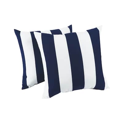 8 Pack Outdoor Throw Pillows,Waterproof & Fade-Resistant Patio Cushions-Soft & Comfortable Decorative Pillow Covers